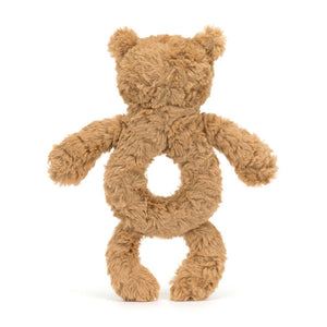 Jellycat Baby リングラトル くま ブラウン Bartholomew Bear Ring Rattle リングラトル ジェリーキャット ベビー