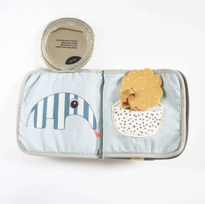 Done by Deer アクティビティブック Elphee Activitybook ファーストトイ 布絵本 ダンバイディア