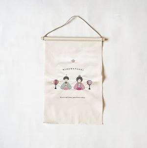 mocmof 季節のタペストリー ひなまつり 622-456037 ひな祭り おひなさま 桃の節句 モクモフ