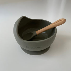 kawaii&born シリコンボウル ベビー食器 離乳食 食器 吸盤タイプ くっつくお皿