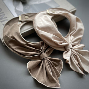 3.LIETO スタイーフ 「クリームベージュ」 スカーフみたいなスタイ 日本製 スリーリエート