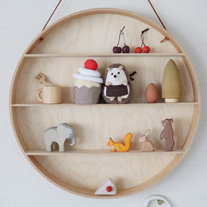 amanoppo えほんでごっこあそび はりねずみくんとカップケーキ 絵本 布製おもちゃ あまのっぽ