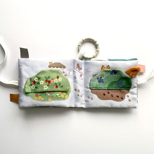 amanoppo ふんわりえほん BOX入 りすくんのさくらんぼ探し 布絵本 あまのっぽ