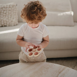 Mushie Flower Press Toy フラワープレストイ  プッシュポップ プチプチ ムシエ