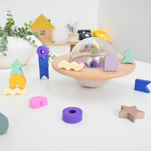 kiko+ UFO ユーフォー バランスゲーム 積み木 バランストイ kiko+&gg* キコ ジジ