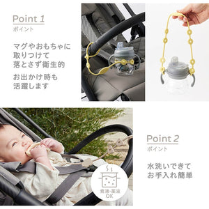 D by DADWAY シリコーンストラップ リトルベア / マーガレット フラワー ディーバイダッドウェイ