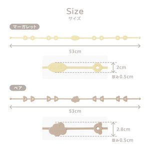 D by DADWAY シリコーンストラップ リトルベア / マーガレット フラワー ディーバイダッドウェイ