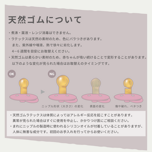 BIBS おしゃぶり2個入 天然ゴム 北欧 サイズ 1 サイズ 2 ビブス