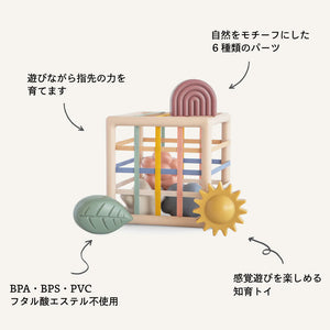mushie シェイプソーター Elastic Shape Sorter ムシエ