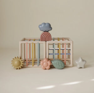 mushie シェイプソーター Elastic Shape Sorter ムシエ