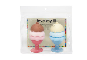 Love my lil あいす屋さん 2色セット お風呂トイ ラブマイリル