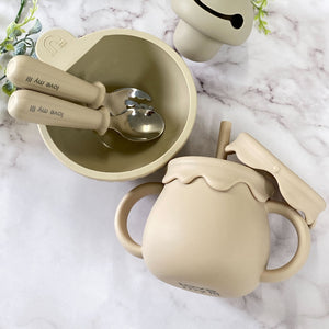 Love my lil 3wayマグ シリコン製 ストローマグ スナックカップ 両手持ちコップ ラブマイリル