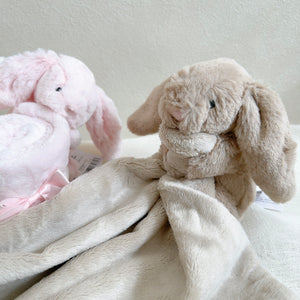 Jellycat Bashful Bunny Soother うさぎ たれ耳 ブランケット ぬいぐるみ 無地 ジェリーキャット