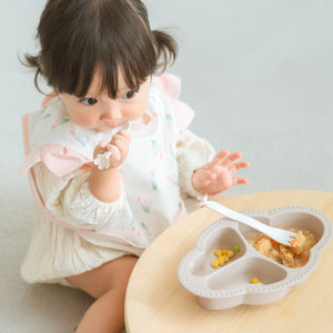 Lien de famille おはなのベビーカトラリー hanasaku spoon & fork SET ベビー食器 リヤンドファミーユ