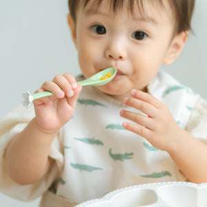 Lien de famille おはなのベビーカトラリー hanasaku spoon & fork SET ベビー食器 リヤンドファミーユ