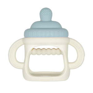 Love my lil 歯がため ミルクボトル ブルー ピンク ラブマイリル