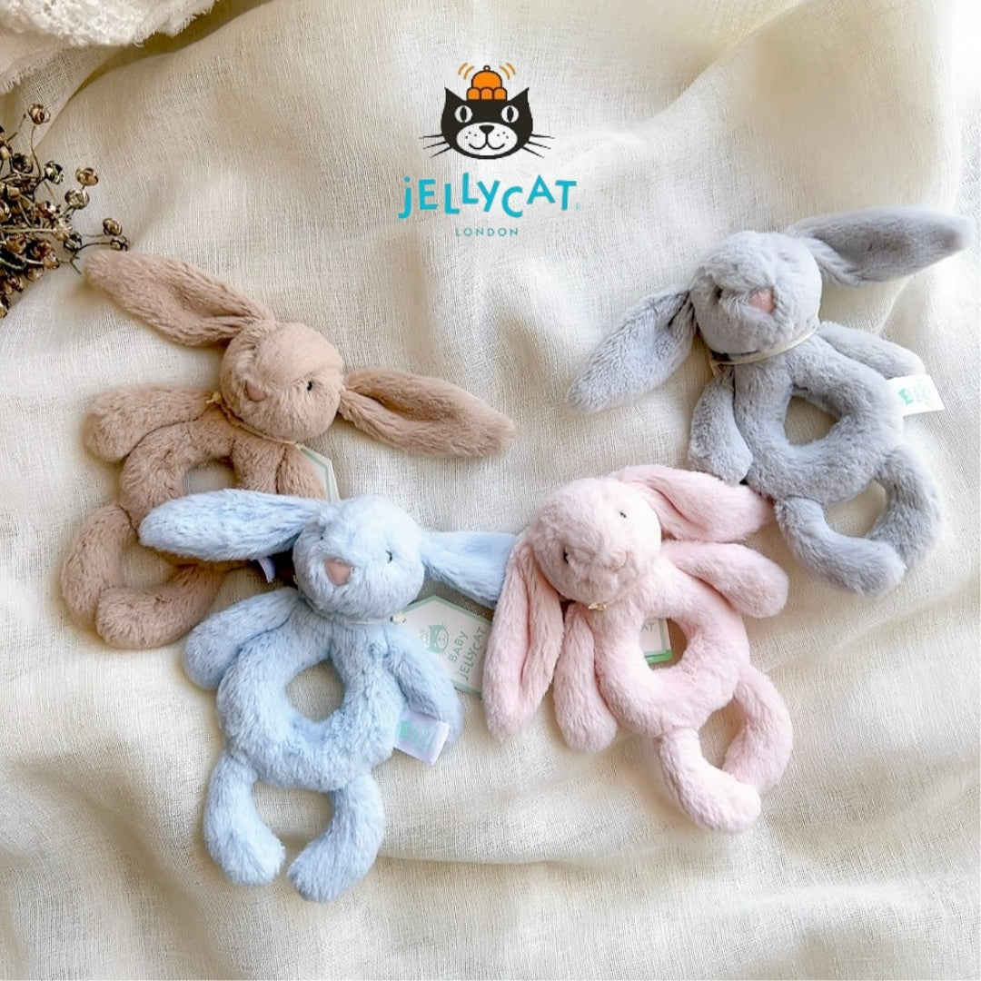 Jellycat Bashful Bunny Ring Rattle リングラトル うさぎ Jellycat Jellycat Bashful Bunny Ring Rattle リングラトル うさぎ Jellycat