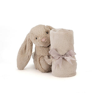 Jellycat Bashful Bunny Soother うさぎ たれ耳 ブランケット ぬいぐるみ 無地 ジェリーキャット