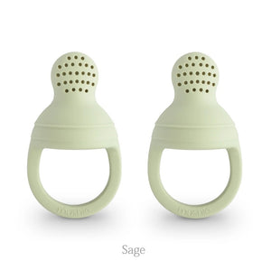 Mushie Silicone Fresh Food Feeder 2-Pack フレッシュフードフィーダー 2個セット ムシエ