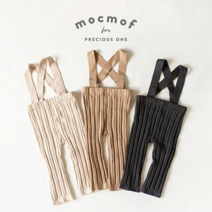 mocmof サスペンダー付きレギンス ベビー服 622-577282 モクモフ