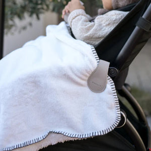 blanco ダブルボアブランケット ベビー double boa blanket ホワイト 無地 ブランコ