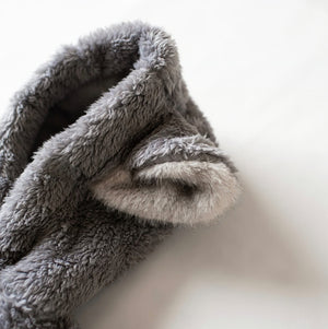 mocmof ぬいぐるみケープ ベビー服 上着 防寒具 70cm 80cm 90cm モクモフ