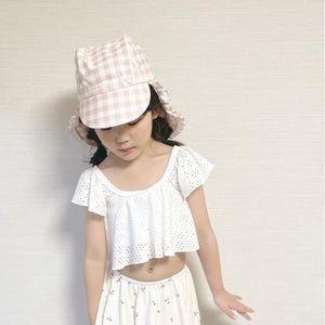 coto cotte 日除け付き スイムキャップ 女の子 722-460055 コトコト