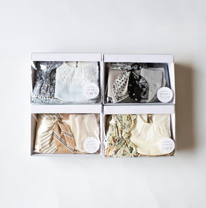 mocmof おめかしギフトセット レース ベビーフリル3点セット 622-466081 モクモフ