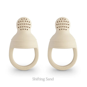 Mushie Silicone Fresh Food Feeder 2-Pack フレッシュフードフィーダー 2個セット ムシエ