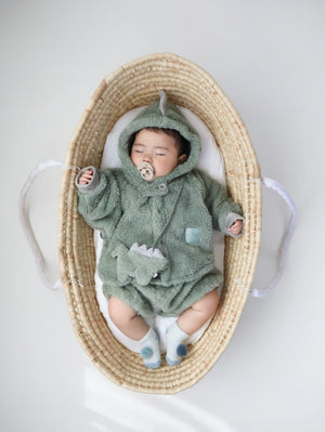 mocmof ぬいぐるみケープ ベビー服 上着 防寒具 70cm 80cm 90cm モクモフ