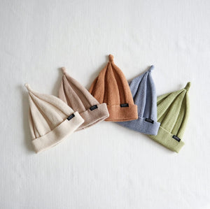 CLOUDY, FINE LATER メレンゲニット帽 とんがり帽子 522-576032 クラウディ ファイン レター