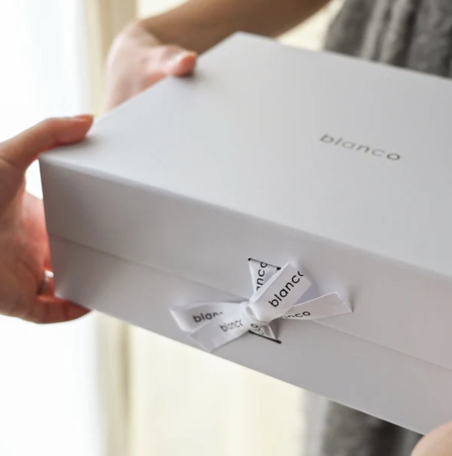 blanco blanket gift ベビーギフトセット 出産祝い ベビー ニットブランケット BOX入り