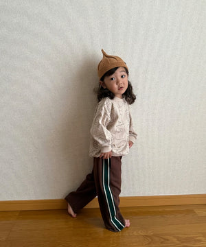 CLOUDY, FINE LATER メレンゲニット帽 とんがり帽子 522-576032 クラウディ ファイン レター