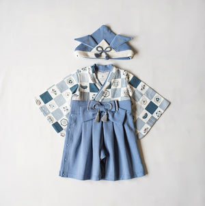 mocmof ベビー 袴ロンパース 622-456024 和服 着物 モクモフ