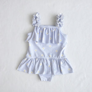 coto cotte お花モチーフ ワンピース 水着 722-460051 キッズ ベビー 80cm 90cm 100cm 110cm 120cm 子供用 女の子 コトコト