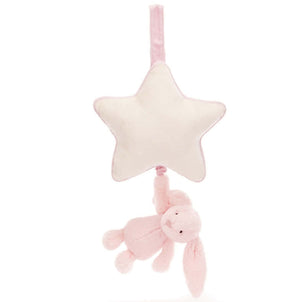 Jellycat Bashful Pink Bunny Musical Pull オルゴール ベッドメリー うさぎ バニー Jellycat Baby ジェリーキャット