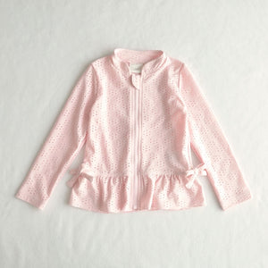 coto cotte レース柄 ラッシュガード 722-460053 水着 キッズ ベビー 80cm 90cm 100cm 110cm 120cm 子供用 女の子 コトコト