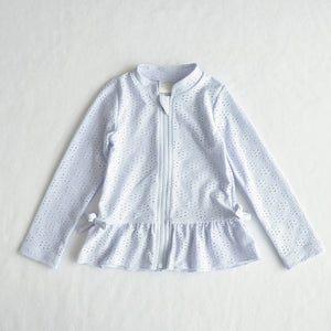 coto cotte レース柄 ラッシュガード 722-460053 水着 キッズ ベビー 80cm 90cm 100cm 110cm 120cm 子供用 女の子 コトコト