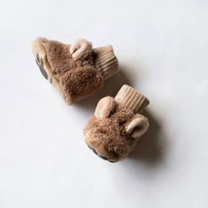 mocmof ぬいぐるみブーティ アニマル どうぶつ ベビー用 ソックス 靴下 ベビーシューズ モクモフ