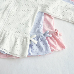 coto cotte レース柄 ラッシュガード 722-460053 水着 キッズ ベビー 80cm 90cm 100cm 110cm 120cm 子供用 女の子 コトコト