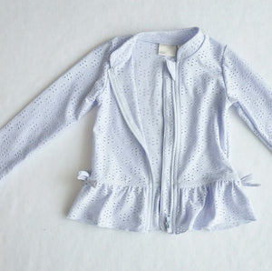 coto cotte レース柄 ラッシュガード 722-460053 水着 キッズ ベビー 80cm 90cm 100cm 110cm 120cm 子供用 女の子 コトコト