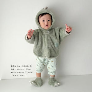 mocmof ぬいぐるみブーティ アニマル どうぶつ ベビー用 ソックス 靴下 ベビーシューズ モクモフ