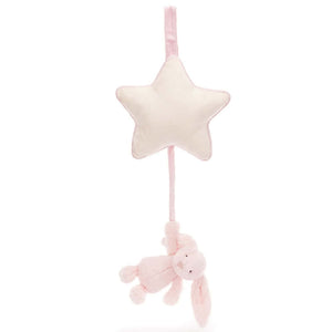 Jellycat Bashful Pink Bunny Musical Pull オルゴール ベッドメリー うさぎ バニー Jellycat Baby ジェリーキャット