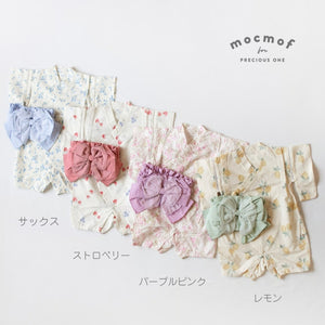 mocmof 帯付き浴衣ロンパース 女の子 70cm 80cm 90cm 622-660073