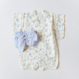 mocmof 帯付き浴衣ロンパース 女の子 70cm 80cm 90cm 622-660073