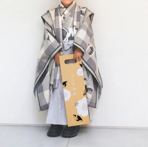 FÖRNE 千歳飴袋 椿と葉 ちとせあめ 袋のみ 七五三 撮影用 小物