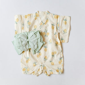 mocmof 帯付き浴衣ロンパース 女の子 70cm 80cm 90cm 622-660073
