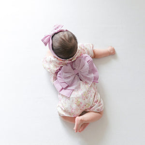 mocmof 帯付き浴衣ロンパース 女の子 70cm 80cm 90cm 622-660073