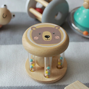 Adnil LAND カラコロ鳴らして遊ぶ！ RATTLE ANIMAL ラトル 木のおもちゃ アドニルランド