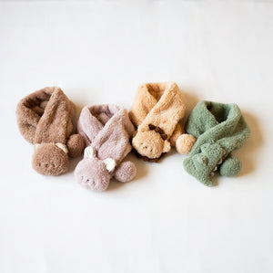 mocmof ぬいぐるみマフラー アニマル どうぶつ キッズ・ベビーマフラー 子供用 モクモフ